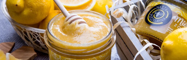 Miód z cytryną Nasza Pszczelarnia 270g