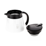 Server Hario Insulated Stainless Steel V60-02 Biały - 600ml