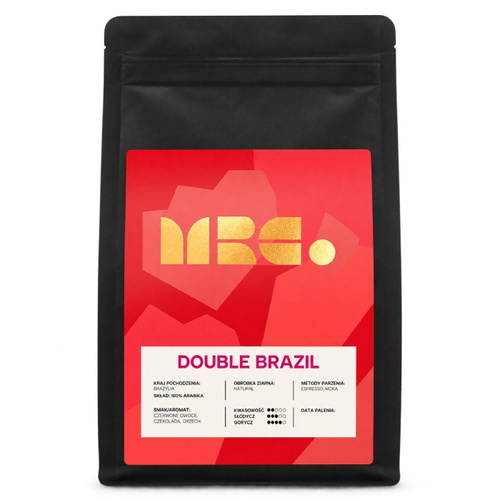 Kawa ziarnista MRC. Double Brazil 250g