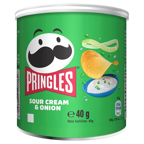 Chipsy Pringles Sour Cream & Onion 40g