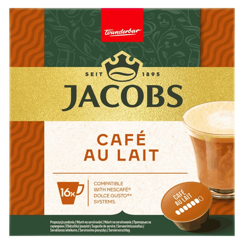 Kapsułki do Dolce Gusto Jacobs Cafe Au Lait 16 szt.
