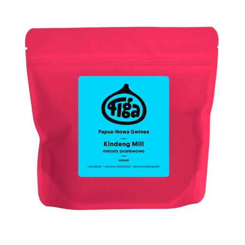 Kawa ziarnista Figa Papua-Nowa Gwinea Kindeng Mill Natural 250g