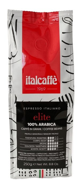 Kawa ziarnista Italcaffe Espresso Italiano Elite Bar 100% Arabica 250g