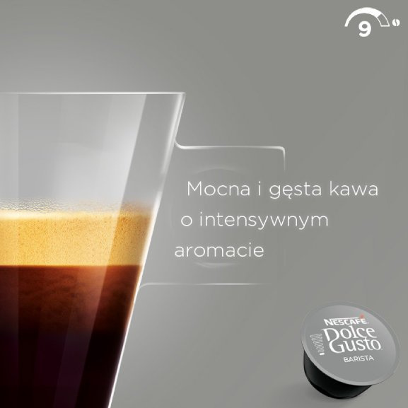 OUTLET - Kapsułki Nescafé Dolce Gusto Ristretto Barista 16 sztuk