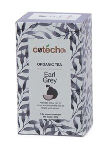 Herbata czarna Cotecho Organic Earl Grey 20x1,5g – NIEDOSTĘPNY