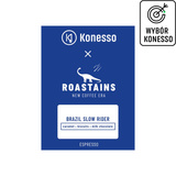 Kawa ziarnista Roastains x Konesso Brazil Slow Rider 1kg