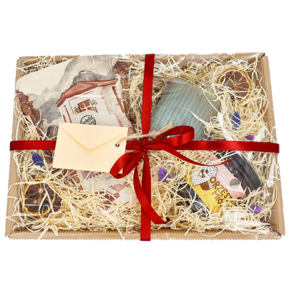 Zestaw prezentowy dla mamy z kawą i kremem