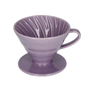  Ceramiczny Drip HarioV60-02 - Fioletowy - opinie w konesso.pl