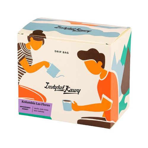 Drip Bag Coffee Instytut Kawy Kolumbia Las Flores 6x12g
