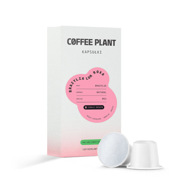 Kapsułki COFFEE PLANT Brazylia Lua Roxa 10szt