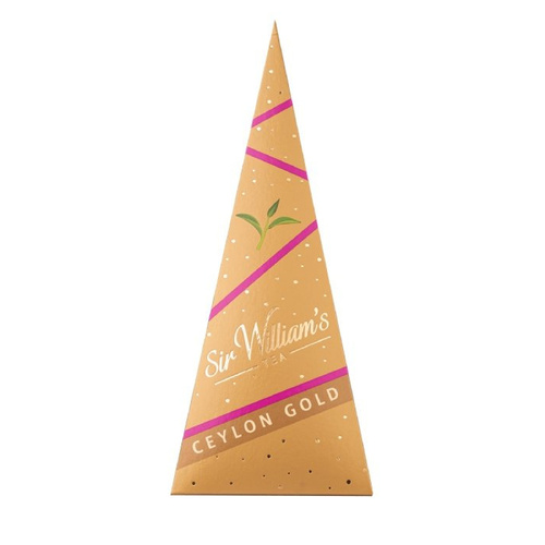 Czarna herbata Sir Williams Tea Ceylon Gold - Piramida 15x2g