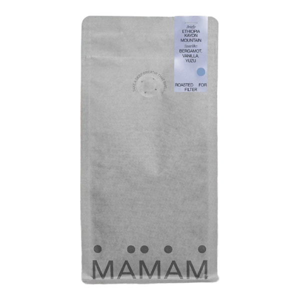 Kawa ziarnista MAMAM Etiopia Kayon Mountain Filtr 250g