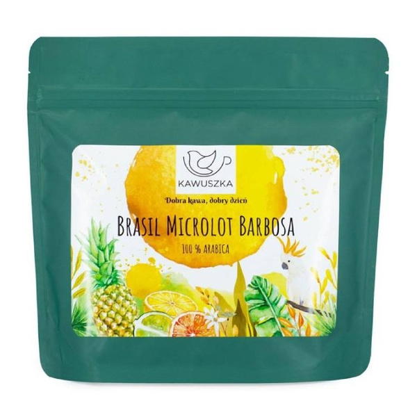 Kawa ziarnista Kawuszka Brazylia Microlot Barbosa - Filtr 250g - NIEDOSTĘPNY