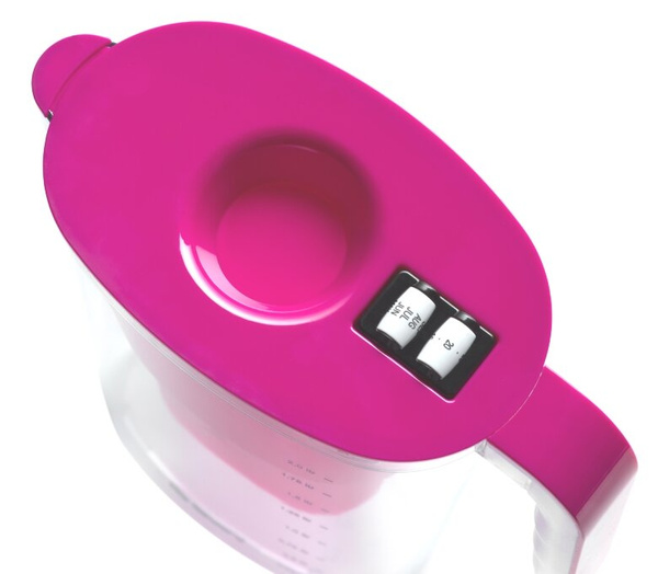 Dzbanek filtrujący wodę BWT Vida 2.6 l Różowy - manualny z wkładem Mg2+