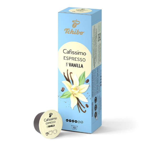 Kapsułki Tchibo Cafissimo Espresso Vanilla 10 sztuk 