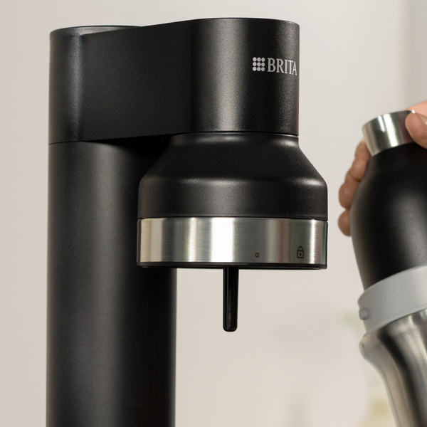 Saturator do wody gazowanej BRITA sodaTRIO - Czarny