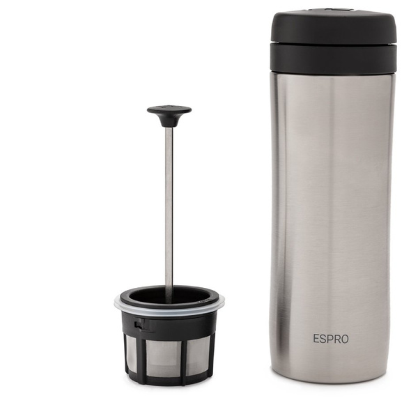 Espro Travel Coffee Press 300 ml - Szczotkowany