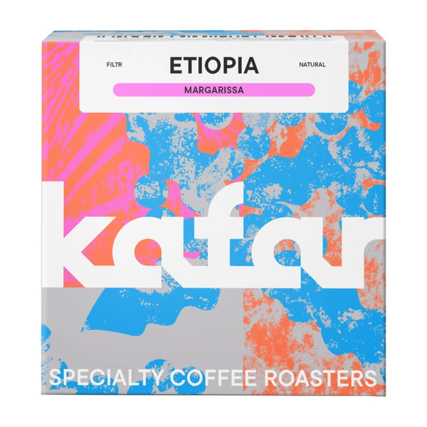 Kawa ziarnista Kafar Etiopia Margarissa 250g