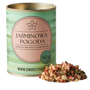 Herbata zielona Dworzysk Jaśminowa Pogoda 60g