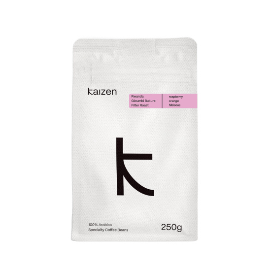 Kawa ziarnista Kaizen Coffee Rwanda Gicumbi Bukure Filter 250g – NIEDOSTĘPNY