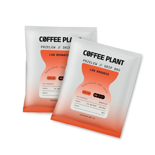 Drip Bag Coffee COFFEE PLANT LOW Mix 10 szt