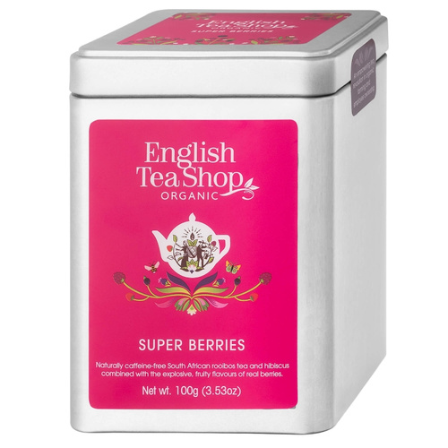 Herbata owocowa English Tea Shop Superberries 100g - opinie w konesso.pl
