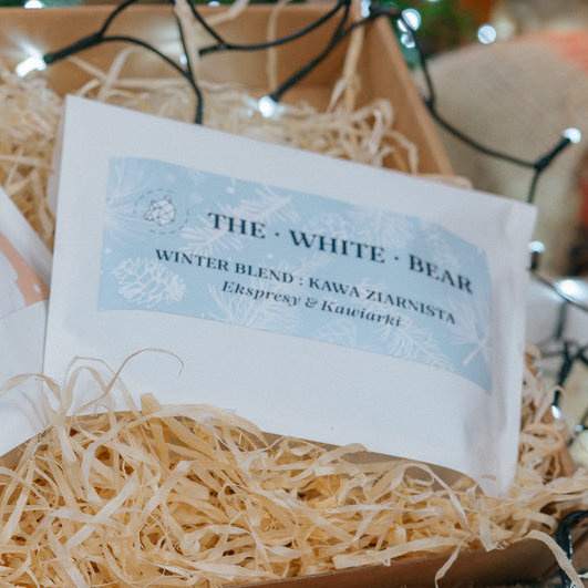 Kawa ziarnista The White Bear Coffee Winter Blend 200g - NIEDOSTĘPNY