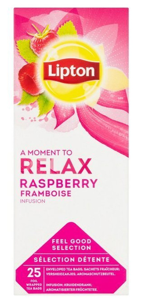 Owocowa herbata Lipton Classic Raspberry 25x2,5g