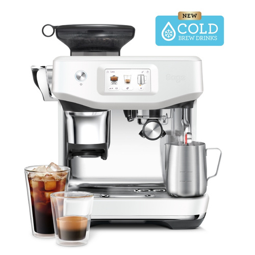 OUTLET 23548 - Ekspres do kawy Sage the Barista Touch™ Impress SES882SST - Biały