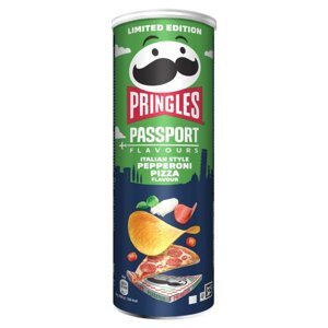 Chipsy Pringles Italian Style Pepperoni Pizza 165g – NIEDOSTĘPNY - opinie w konesso.pl