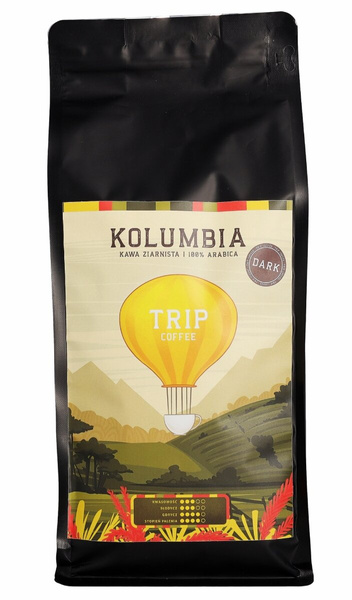 Kawa ziarnista Trip Coffee Kolumbia DARK 1kg