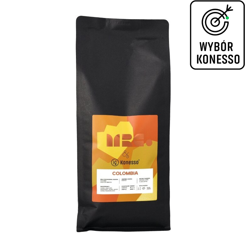 Kawa ziarnista MRC.& Konesso Kolumbia Excelso 1kg