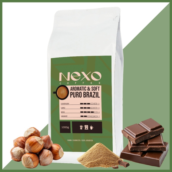 Kawa ziarnista NEXO Coffee Puro Brazil 1kg