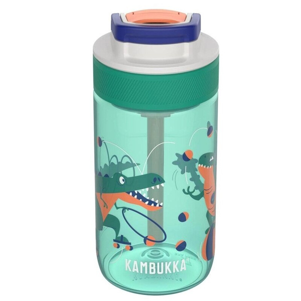 Butelka na wodę dla dzieci Kambukka Lagoon 400ml - Juggling Dino