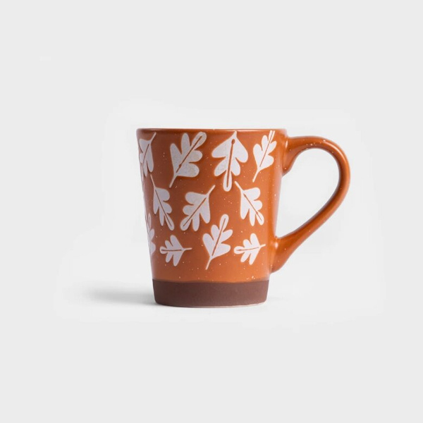 Kubek Homla Losna w listki 350ml - Pomarańczowy – NIEDOSTĘPNY