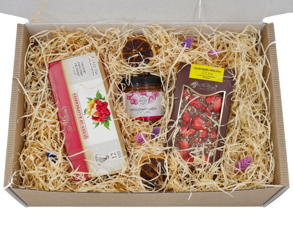 Zestaw prezentowy dla pracownika - Maliny i truskawki