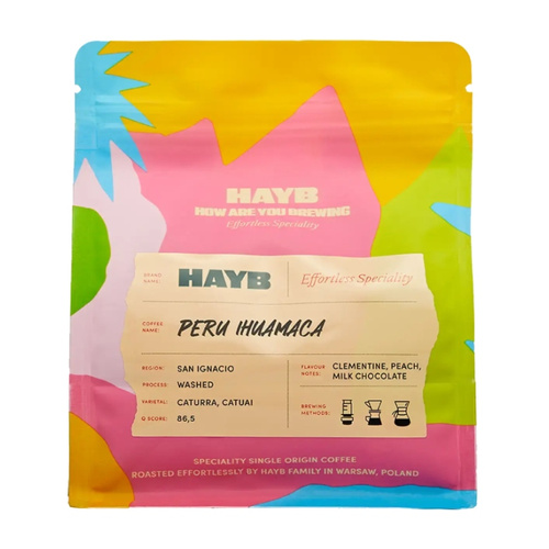 Kawa ziarnista HAYB Peru Ihuamaca 250g – NIEDOSTĘPNY