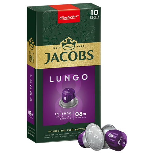 Kapsułki do Nespresso Jacobs Lungo 8 Intenso 10 szt.