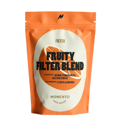 Kawa ziarnsta Momento Fruity Filter Blend 250g - opinie w konesso.pl