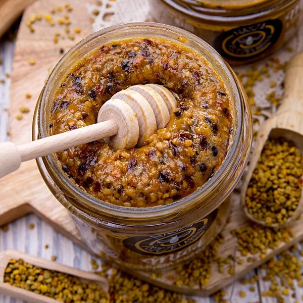 Miód z pyłkiem pszczelim Nasza Pszczelarnia 420g