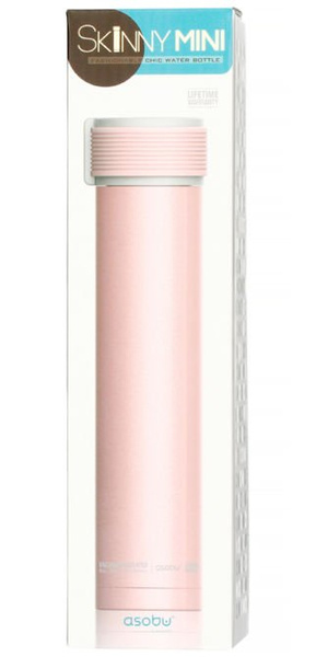 Asobu Skinny Mini Rose - różowa butelka termiczna 230 ml - NIEDOSTĘPNY