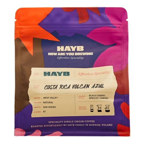 Kawa ziarnista HAYB Costa Rica Volcan Azul FILTR 250g