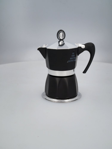 OUTLET - Kawiarka GAT Fashion Black Induction 3 filiżanki