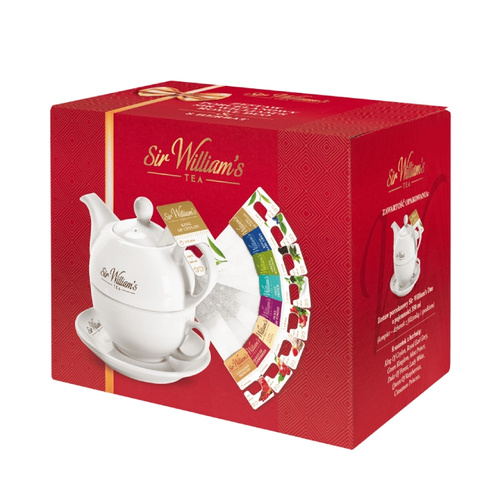Zestaw porcelanowy Sir Williams Royal Duo + 8 herbat