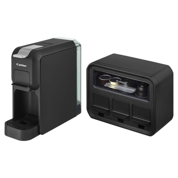 Kapsułkowy ekspres do kawy Catler ES 721 B + Szuflada na kapsułki