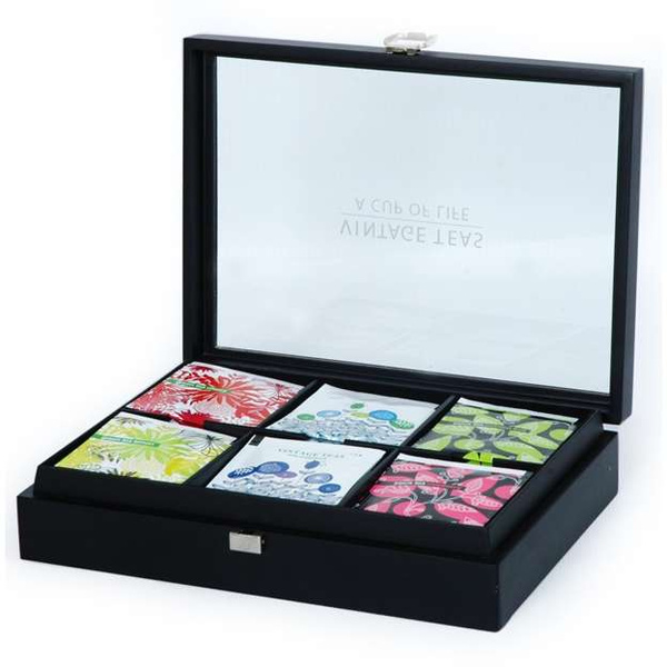 Pudełko prezentowe Vintage Teas 6 przegródek