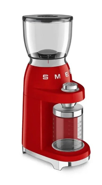Młynek do kawy SMEG CGF11RDEU - Czerwony – NIEDOSTĘPNY
