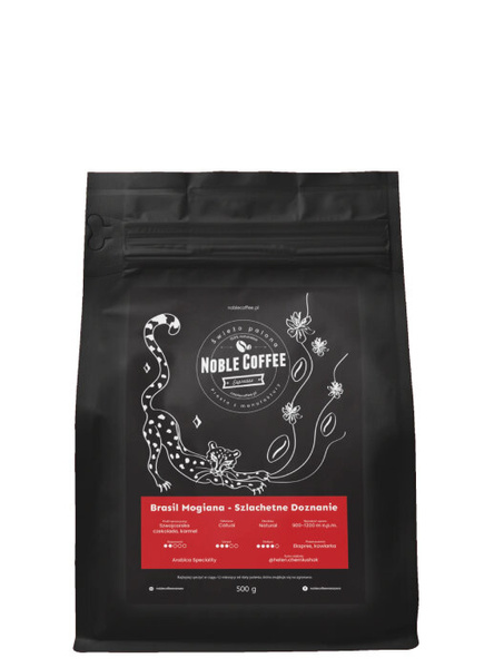 Kawa ziarnista Noble Coffee Brasil Mogiana - Szlachetne Doznanie 250g