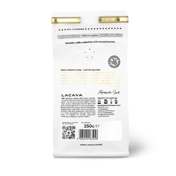 Kawa ziarnista LaCava Colombia Alexander Vargas 250g