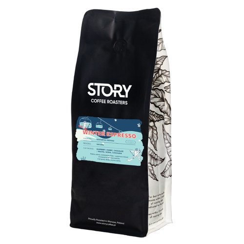 Kawa ziarnista Story Winter Espresso Kostaryka Prezoso 1kg – NIEDOSTĘPNY